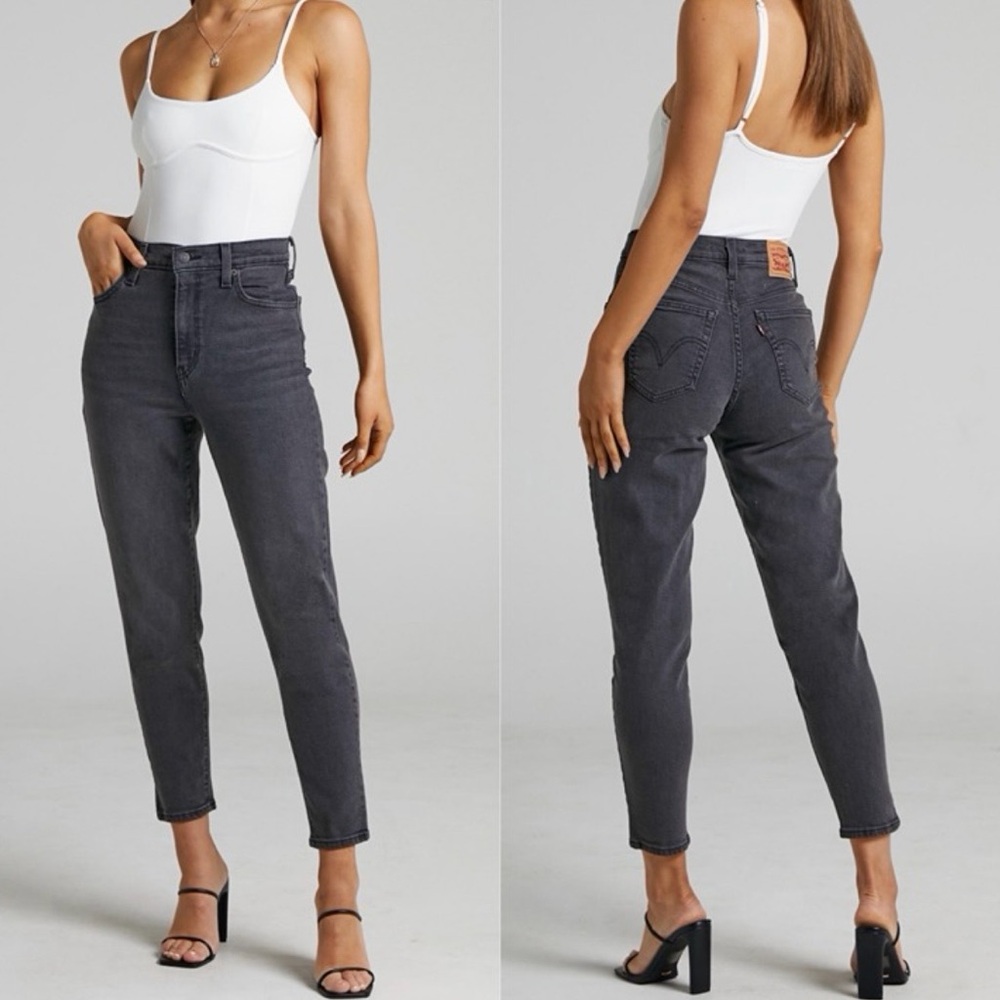 Levi’s Black Women's High-Waisted Jeans